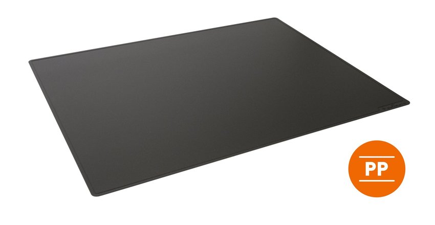 Durable 713301 Podkład na biurko ozdobne krawędzie 650 x 500 mm czarny
