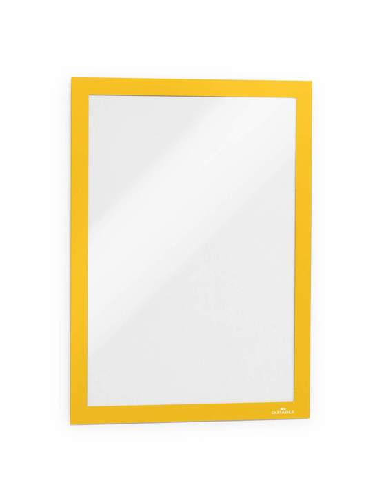 Durable 4872 04 DURAFRAME® A4 Samoprzylepne ramki magnetyczne żółte 2 szt.