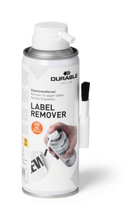 Durable 5867 Płyn do usuwania etykiet samoprzylepnych i kleju aerozol 200ml.