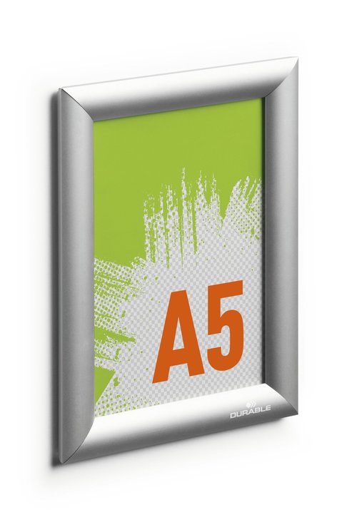 Aluminiowa ramka zatrzaskowa A5 Durable 4795 23 srebrna