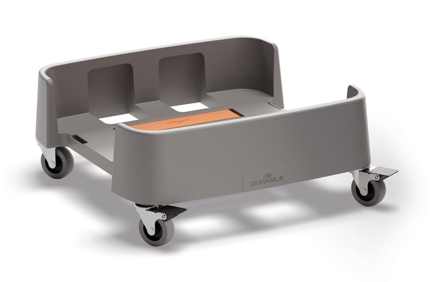 Durable 334137 rPP wózek na kółkach do pojemnika DURABIN 90 litr.