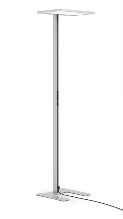 Lampa podłogowa LUCTRA VITAWORK UP 12L EU art. nr 3940140 srebrno/czarna