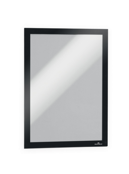 Durable 4882 01 DURAFRAME® A4 Samoprzylepne ramki magnetyczne czarne 10 szt.