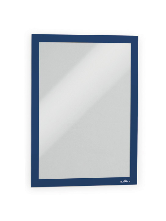 Durable 4882 07 DURAFRAME® A4 Samoprzylepne ramki magnetyczne granatowe 10 szt.