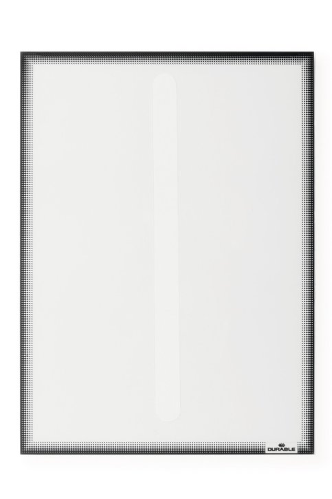 Ramka elektrostatyczna na szyby A4 bez użycia kleju Durable 5014 01 op. 5 szt. czarna