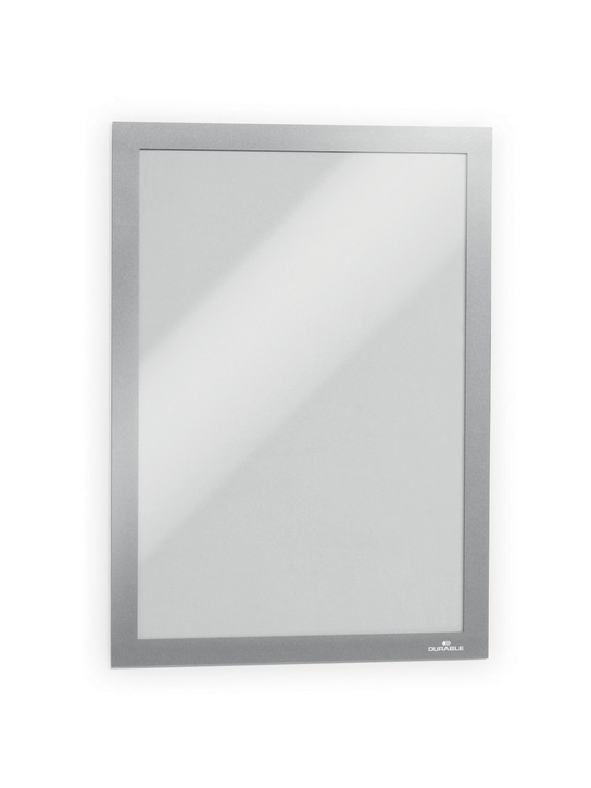 Durable 4882 23 DURAFRAME® A4 Samoprzylepne ramki magnetyczne srebrne 10 szt.