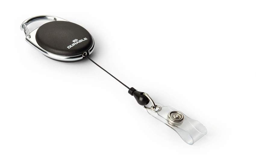 Durable 8324 01 Mechanizm ściągający JOJO STYLE czarny op. 10 szt.
