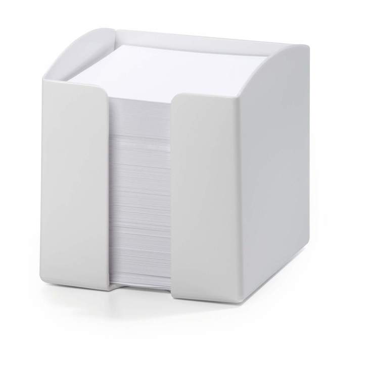 TREND Durable 1701682010 Pojemnik 90x90mm z 800 karteczkami biały