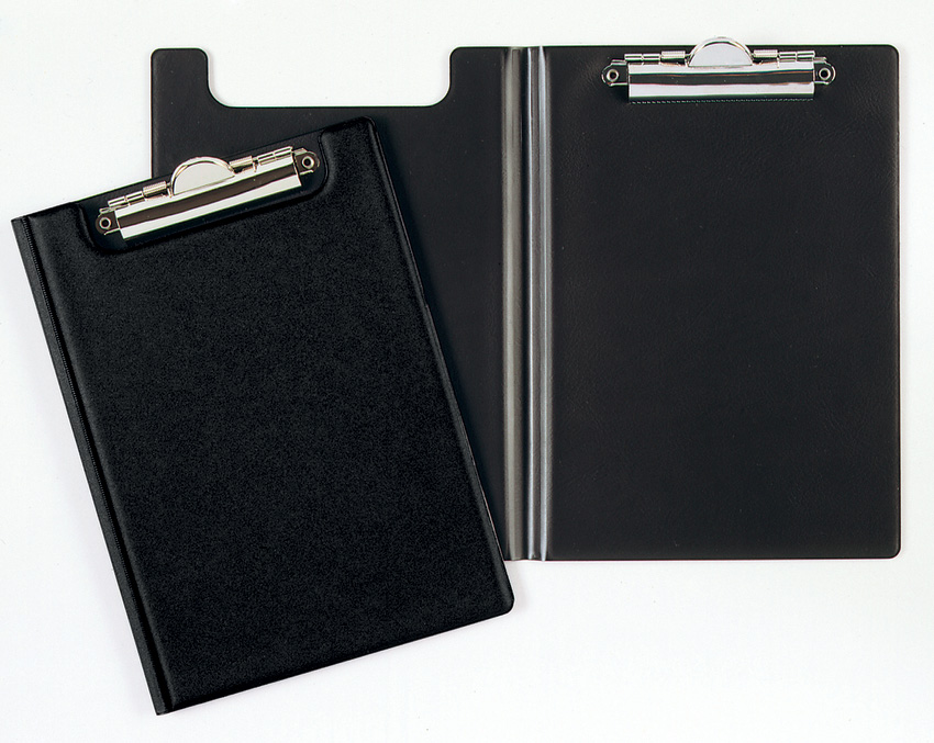 Durable 2359 01 Clipboard A5 z okładką, PCV czarny