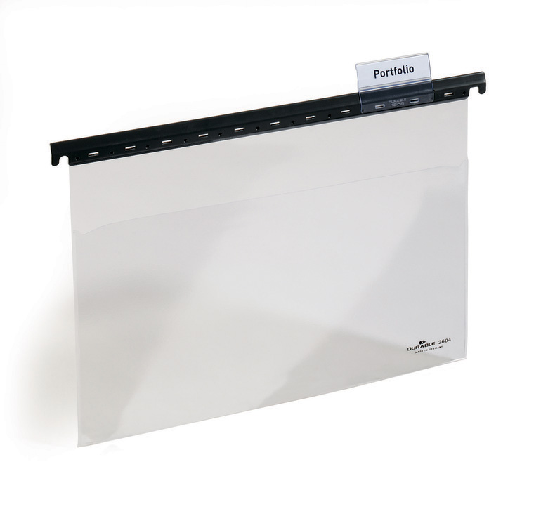 Durable 2604 19 Teczka zawieszana w formie otwartej kieszeni przeźr. matowa