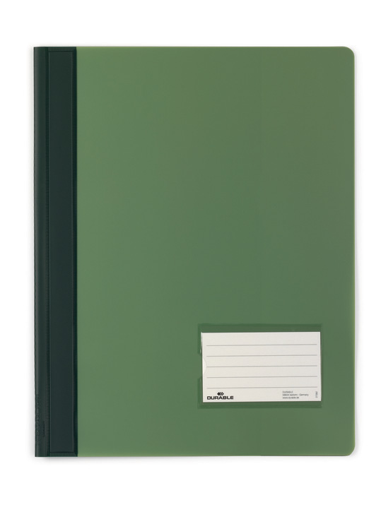 Durable 2680 05 Skoroszyt A4+ MAX półprzezroczysty matowy zielony