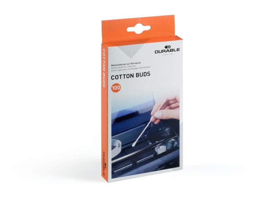 Durable 5789 Cotton buds drewniane patyczki czyszczące op.100 szt.