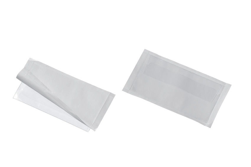 Durable 8092 Pocketfix kieszeń samoprzylepna PCV 90 x 57 mm 10 szt. zamykana