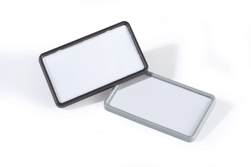 Durable 8129 10 Identyfikatory Clip Card 40 x 75 mm na magnes w ramce 25 szt.