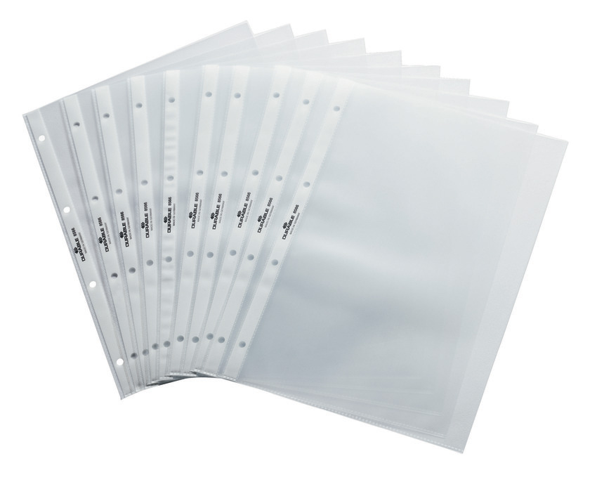 Durable 8566 19 Kieszenie do flipchartu prezentacyjnego stołowego A4 poziomego