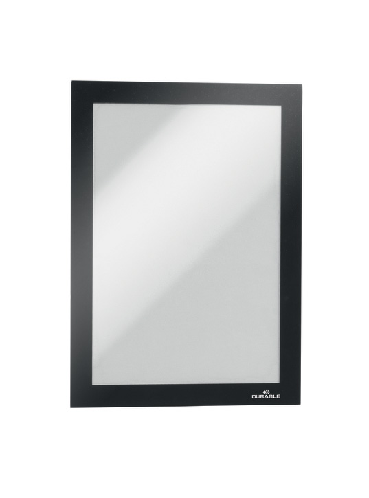 Durable 4881 01 DURAFRAME® A5 Samoprzylepne ramki magnetyczne czarne 10 szt.