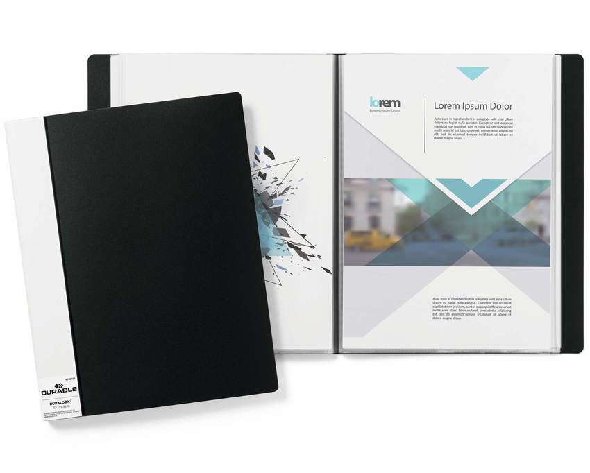 Durable 2424 01 DURALOOK album ofertowy na 40 kieszeni czarny