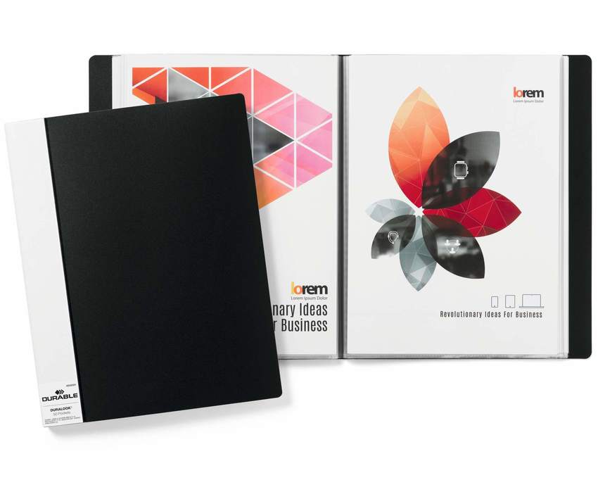 Durable 2425 01 DURALOOK album ofertowy na 50 kieszeni czarny