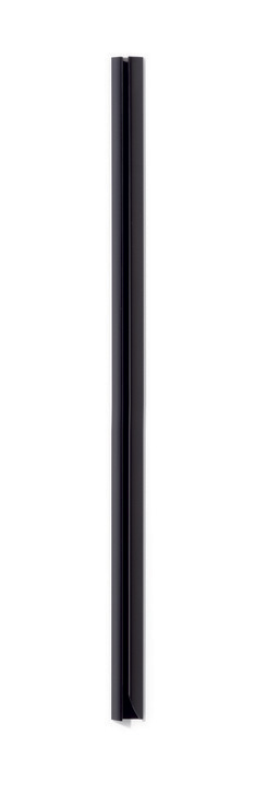 Durable 2912 01 Grzbiet zaciskowy 12mm do 100 kartek, kolor czarny 25 szt.