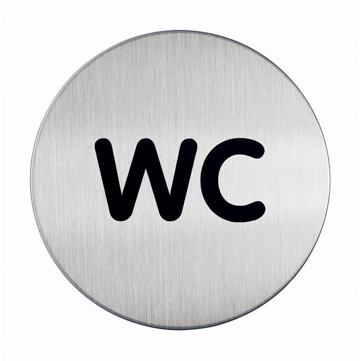 Durable 4907 23 PICTO piktogram samoprzylepny stalowy oznaczenie WC