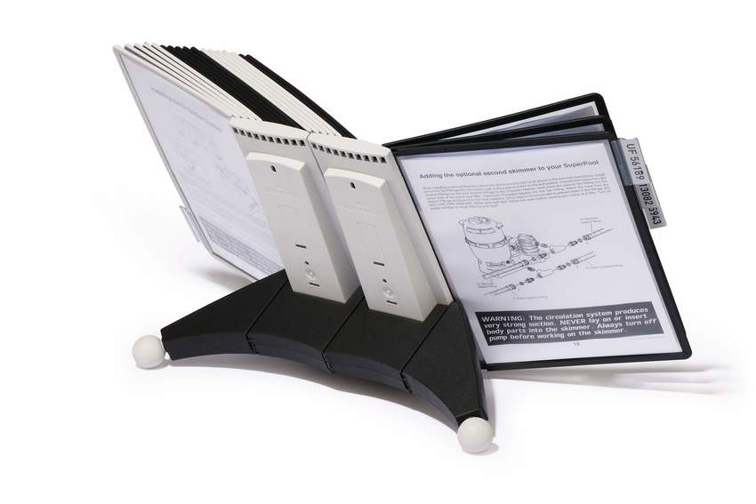 Durable 5519 22 SHERPA DISPLAY SYSTEM TABLE 20 na biurko szaro-czarny