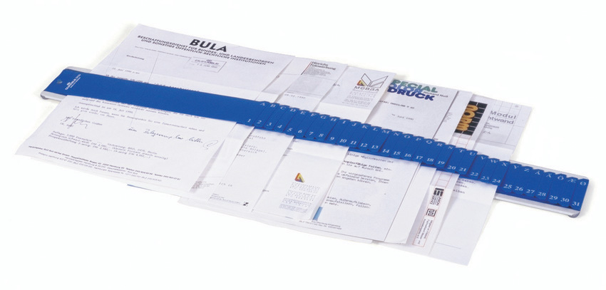 Durable 3700 06 Sorter do dokumentów z alfabetem i cyframi