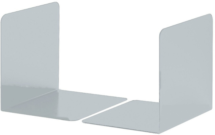 Durable 3243 23 Podpórka do książek S kolor srebrny op. 2 szt.