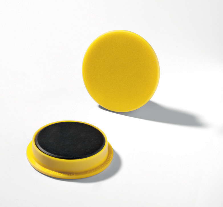 Durable 4704 04 Magnesy super mocne 37 mm op. 2 szt. żółte