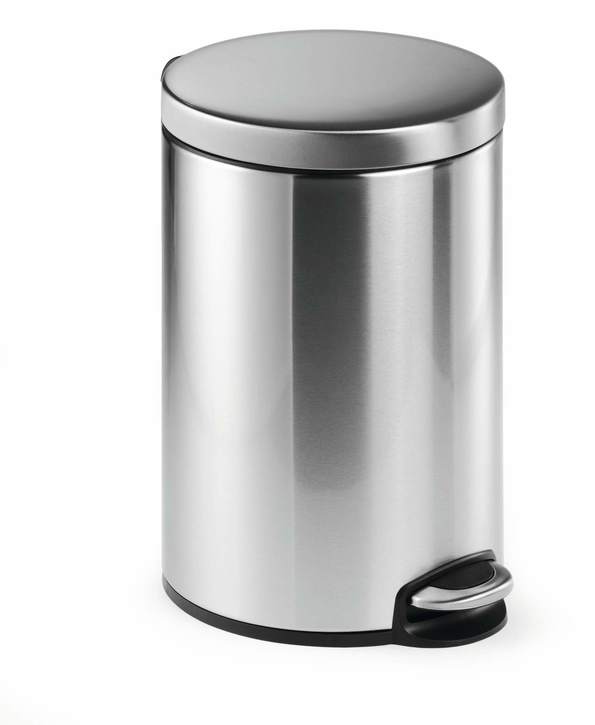 Durable 3402 23 Kosz stalowy nierdzewny na śmiecie z pedałem 20 litrowy