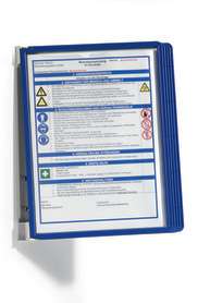 Durable 5551 07 VARIO DISPLAY SYSTEM WALL 5 paneli na ścianę, ciemnoniebieski
