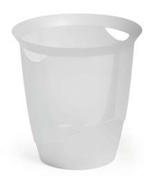 TREND Durable 1701710400 Plastikowy kosz na śmieci 16 litrowy przezroczysty