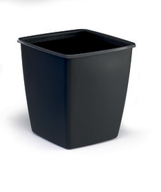 Kosz na śmieci OPTIMO Durable 1701579221 czarny