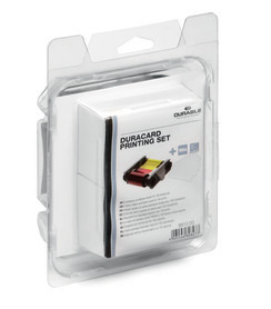 Durable 8913 00 Kaseta kolorowa i 100 kart plastikowych DURACARD Printing set