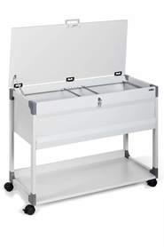 Durable 3787 10 Wózek na teczki zawieszkowe SYSTEM FILE TROLLEY 100 MULTI TOP
