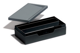 Durable 7612 58 VARICOLOR Smart Office mobilny przybornik Job Case antracytowy