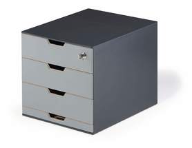 Durable 3385 58 Coffee Point Box pojemnik z 4 szufladkami organizer do kawy