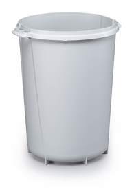Pojemnik okrągły na odpady 40 litrów Durable 1800519050 szary