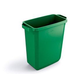 Durable 1800496020 Pojemnik prostokątny na odpady 60 litrów Zielony 1 szt.