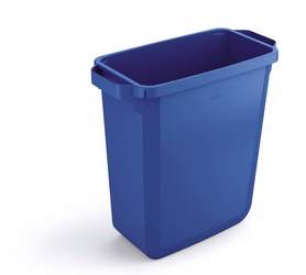 Durable 1800496040 Pojemnik prostokątny na odpady 60 litrów Niebieski 1 szt.