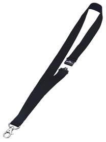 Durable 8682 01 Czarna smycz do identyfikatorów 20mm 1 szt