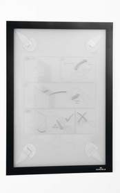 Durable 4843 01 Ramki magnetyczne odklejalne A4 Duraframe Wallpaper 1szt. czarne