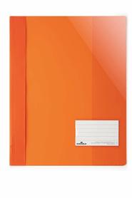 Durable 2690 09 Skoroszyt A4+ MAX przeźroczysty z okienkiem 1 szt. pomarańcz.