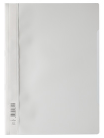 Durable 2523 02 Skoroszyt A4 z przezroczystą okładką popularny biały 100 szt.