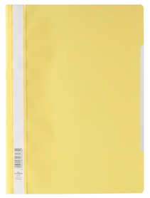 Durable 2523 04 Skoroszyt A4 z przezroczystą okładką popularny żółty 100 szt.