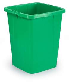 Durable 1800474020 pojemnik na odpady Durabin 90 litrowy kolor zielony 1 szt.