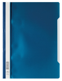 Durable 2523 07 Skoroszyt A4 z przezroczystą okładką popularny granatowy 100 szt.