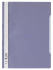 Durable 2523 12 Skoroszyt A4 z przezroczystą okładką popularny fioletowy 100 szt.
