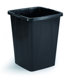 Durable 1800474221 pojemnik na odpady Durabin 90 litrowy kolor czarny 1 szt.