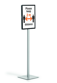 Podłogowy stojak informacyjny Durable 5013 57 Info Stand Basic rozmiar A3