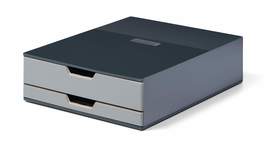 Durable 3383 58 Coffee Point Box pojemnik z 2 szufladkami organizer do kawy